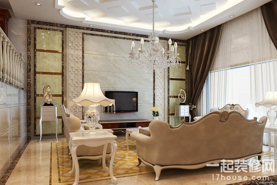 简单欧式客厅装修效果图 简单欧式客厅装修效果图